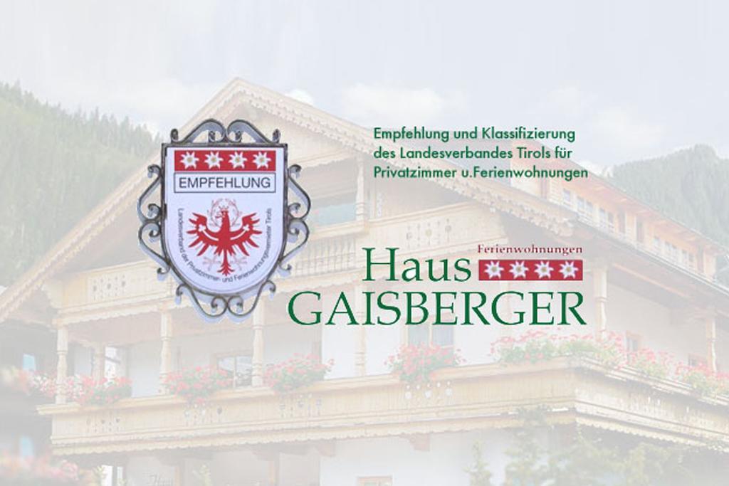 Haus Gaisberger Lägenhet Mayrhofen Exteriör bild